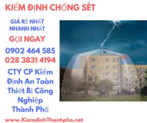 HÌnh ảnh kiểm định chống sét