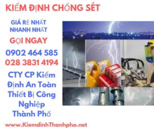 HÌnh ảnh kiểm định chống sét