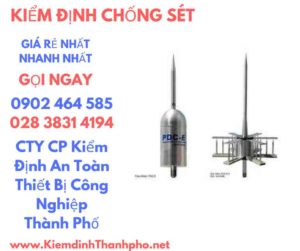 HÌnh ảnh kiểm định chống sét