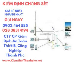 HÌnh ảnh kiểm định chống sét