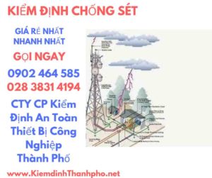 HÌnh ảnh kiểm định chống sét