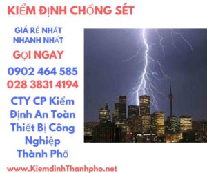 HÌnh ảnh kiểm định chống sét