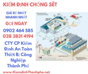 HÌnh ảnh kiểm định chống sét