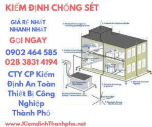 HÌnh ảnh kiểm định chống sét