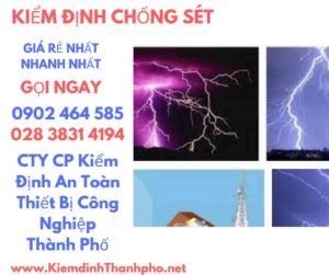 HÌnh ảnh kiểm định chống sét