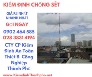 HÌnh ảnh kiểm định chống sét