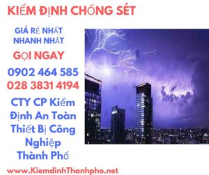 HÌnh ảnh kiểm định chống sét