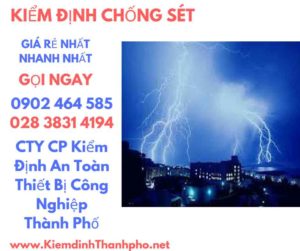 HÌnh ảnh kiểm định chống sét