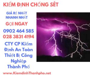 HÌnh ảnh kiểm định chống sét