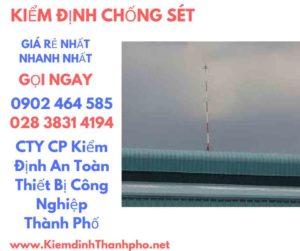 HÌnh ảnh kiểm định chống sét