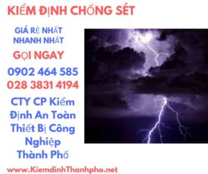 HÌnh ảnh kiểm định chống sét