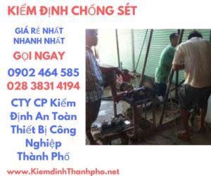 HÌnh ảnh kiểm định chống sét