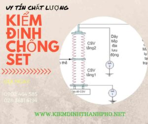 Hình ảnh kiểm định chống sét