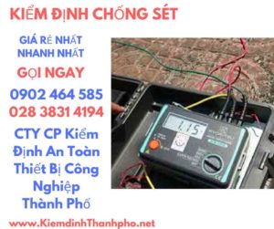 HÌnh ảnh kiểm định chống sét