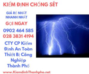 HÌnh ảnh kiểm định chống sét