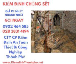 HÌnh ảnh kiểm định chống sét