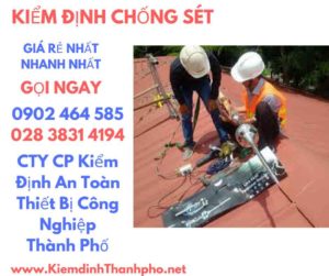 HÌnh ảnh kiểm định chống sét