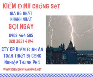 HÌnh ảnh kiểm định chống sét