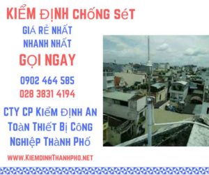 HÌnh ảnh kiểm định chống sét