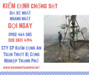 HÌnh ảnh kiểm định chống sét