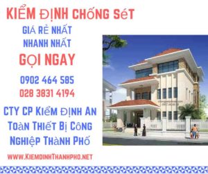 HÌnh ảnh kiểm định chống sét