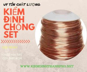 Hình ảnh kiểm định chống sét