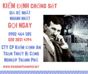 HÌnh ảnh kiểm định chống sét