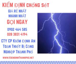 hình ảnh kiểm định chống sét