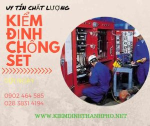 Hình ảnh kiểm định chống sét