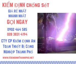 HÌnh ảnh kiểm định chống sét