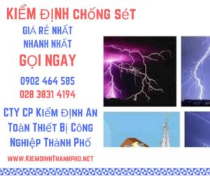 HÌnh ảnh kiểm định chống sét