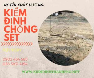 Hình ảnh kiểm định chống sét