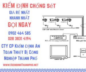 HÌnh ảnh kiểm định chống sét