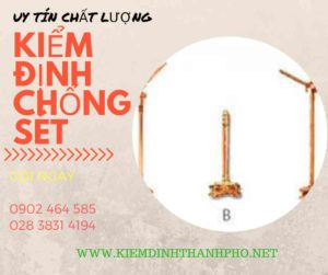 Hình ảnh kiểm định chống sét