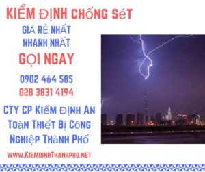 HÌnh ảnh kiểm định chống sét