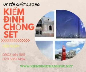 Hình ảnh kiểm định chống sét