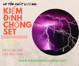 Hình ảnh kiểm định chống sét