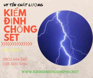 Hình ảnh kiểm định chống sét