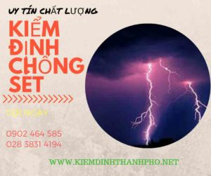 Hình ảnh kiểm định chống sét