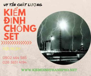 Hình ảnh kiểm định chống sét