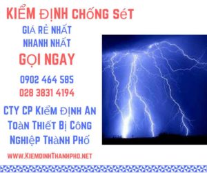 HÌnh ảnh kiểm định chống sét