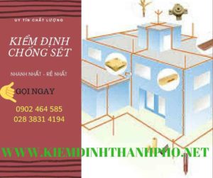 Hình ảnh kiểm định chống sét