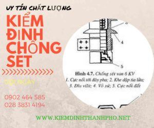 Hình ảnh kiểm định chống sét