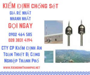 HÌnh ảnh kiểm định chống sét