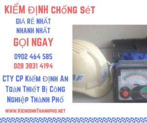 HÌnh ảnh kiểm định chống sét