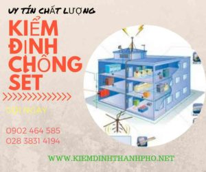 Hình ảnh kiểm định chống sét