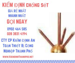 HÌnh ảnh kiểm định chống sét