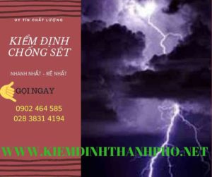 Hình ảnh kiểm định chống sét