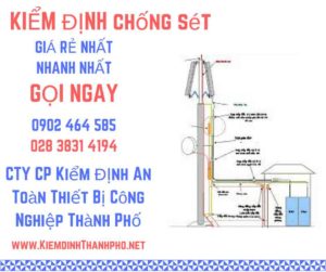 HÌnh ảnh kiểm định chống sét