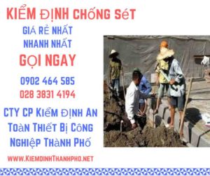 HÌnh ảnh kiểm định chống sét